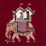 Burgundy cream neutral bedskirts