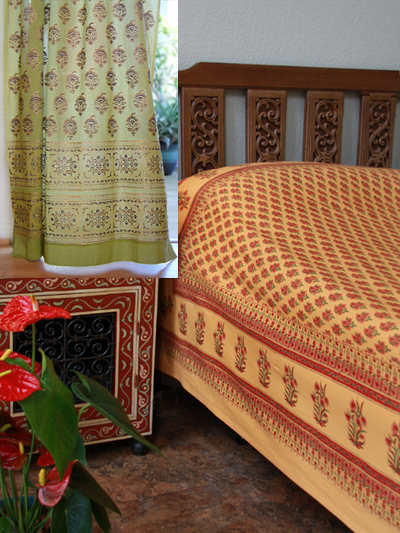 indian-summer_mem-shalimar Indian Summer Duvet with Memories of Shalimar curtain
