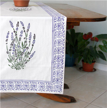 Lavender Dreams table runner