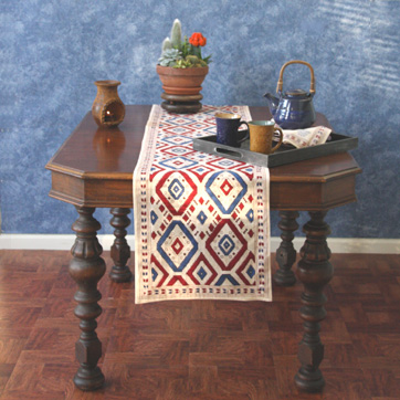 Navajo Rhythms table runner