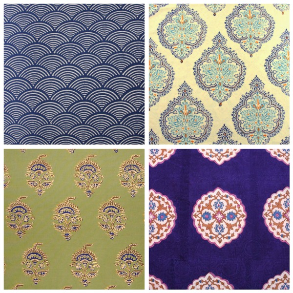 global fabric swatches indian and moroccan fabrics