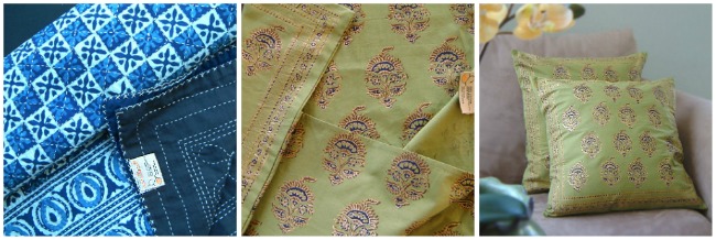 Asian Green Floral Pillow Cushion Cover