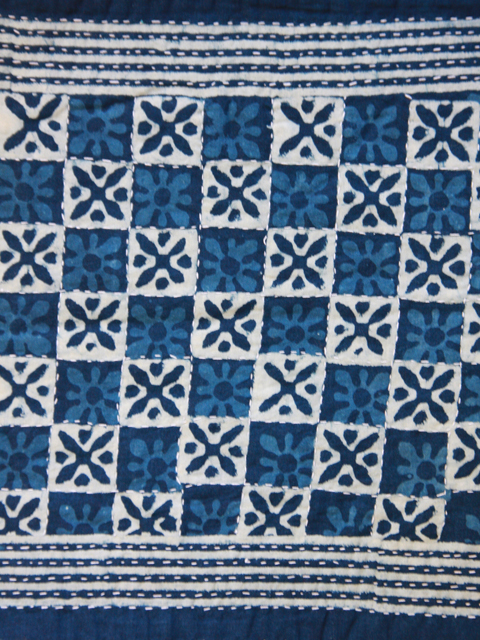 Starry Nights quilted table runner