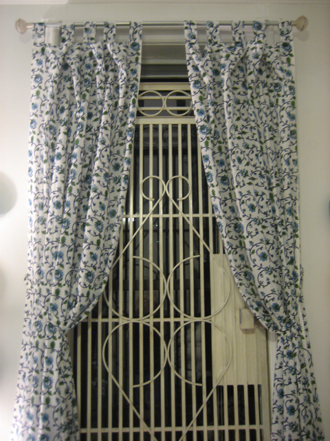 Moonlit Taj curtain panel