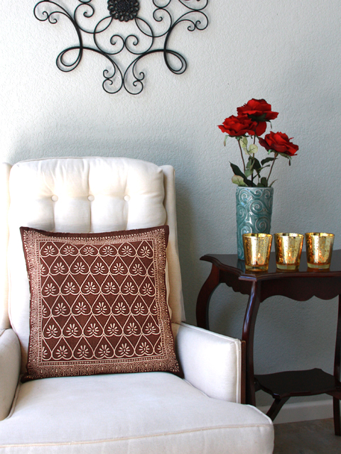 For the Love of Chocolate throw pillow