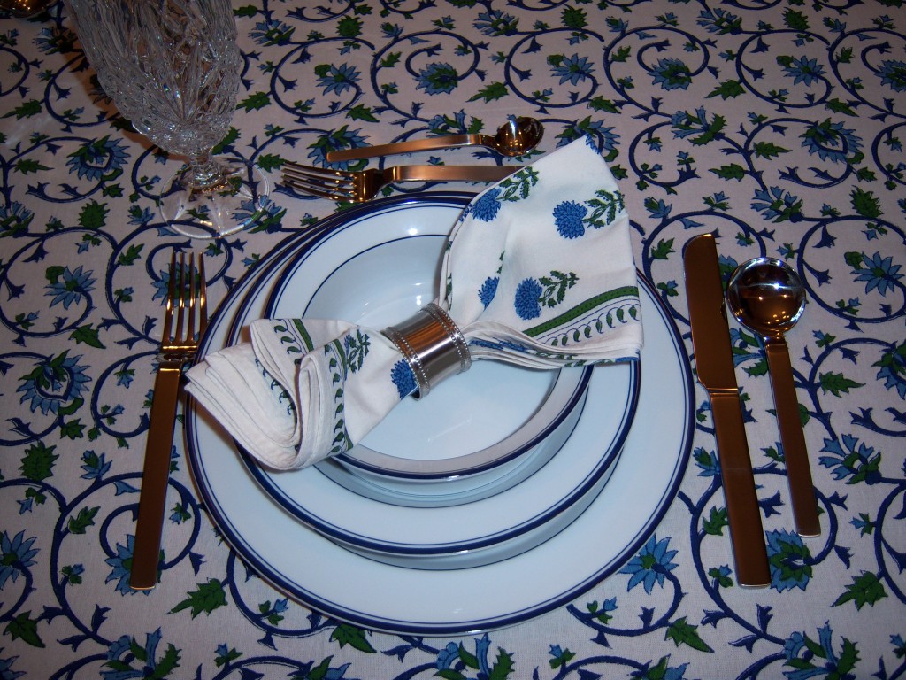 Moonlit Taj napkins