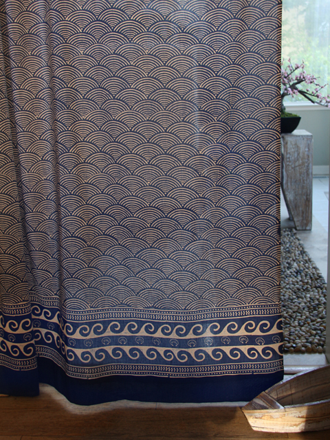 Pacific Blue curtains
