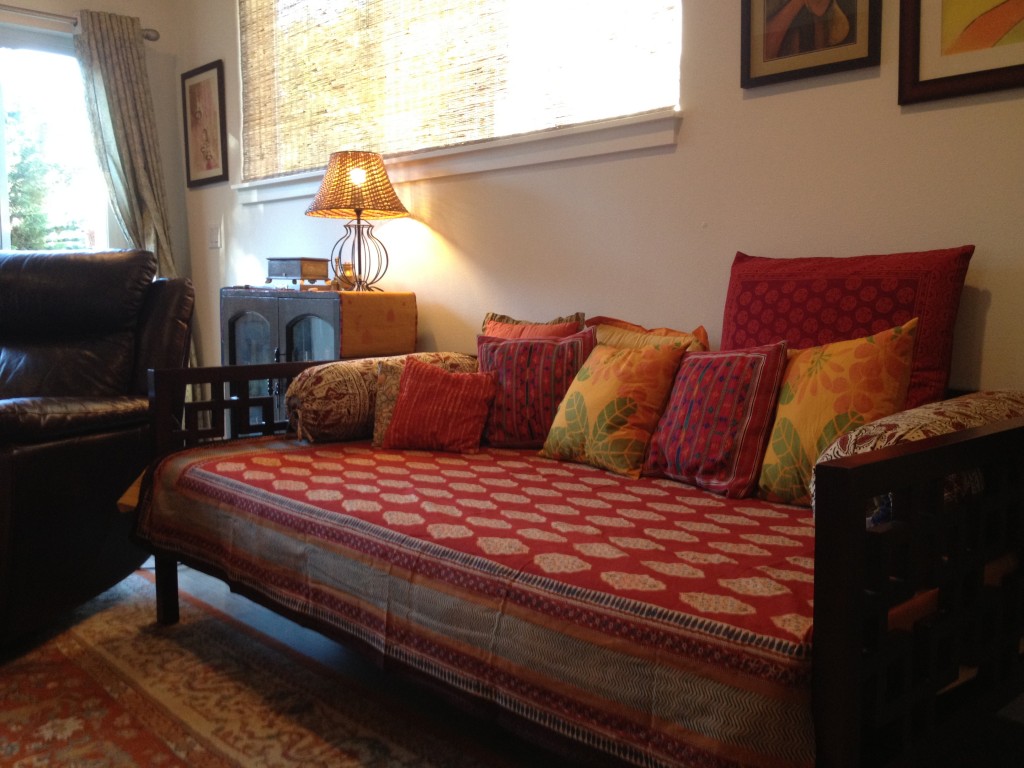 Spice Route twin bedspread