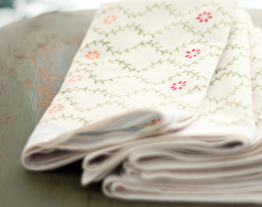 Chasing Butterflies dinner napkins