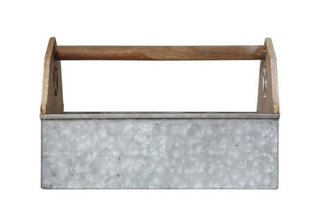 Wood & Metal Barn Caddy