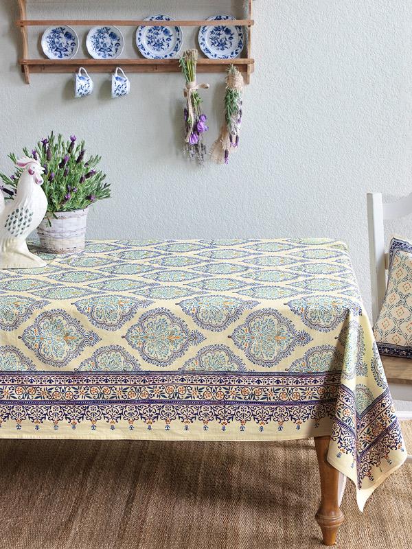 Colorful Country Cottage Throw Cushion Cover