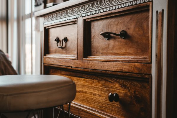 dresser for linen storage