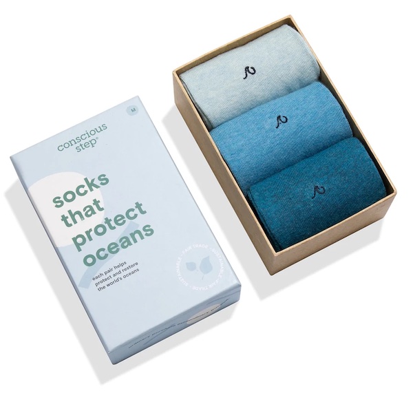 fair trade gifts for him, sustainable socks