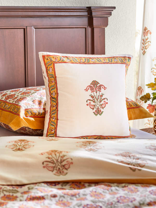 Orange Blossom ~ Throw Pillow Covers