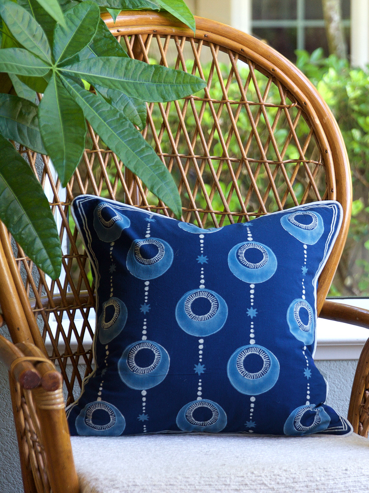 Celestial Embrace - Blue ~ Decorative Throw