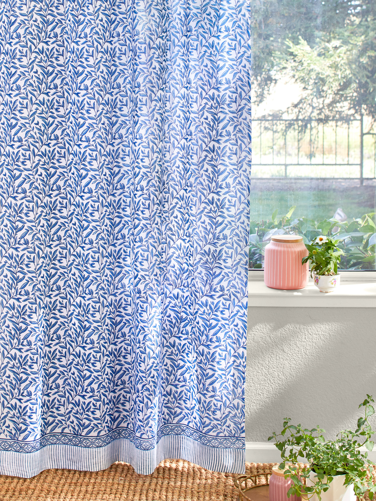 English Gardens (CP) ~ Sheer Curtain Panel