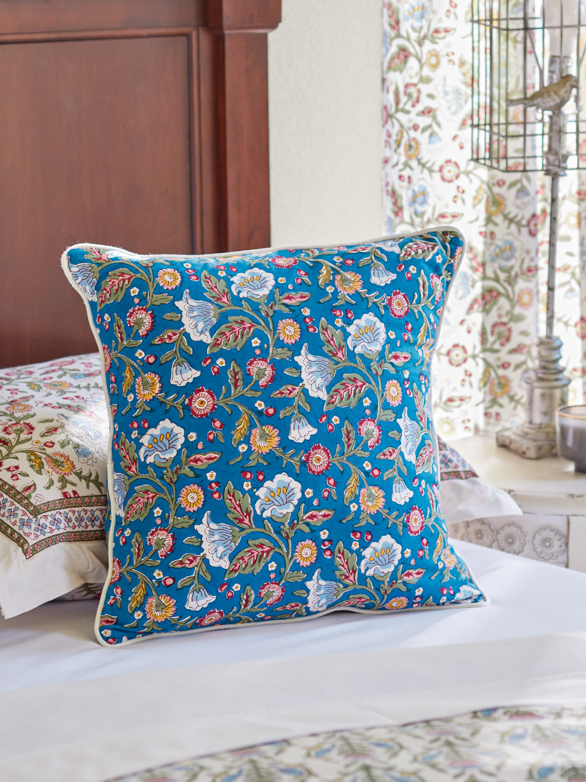 Enchanted - Blue ~ Throw Cushion Cover