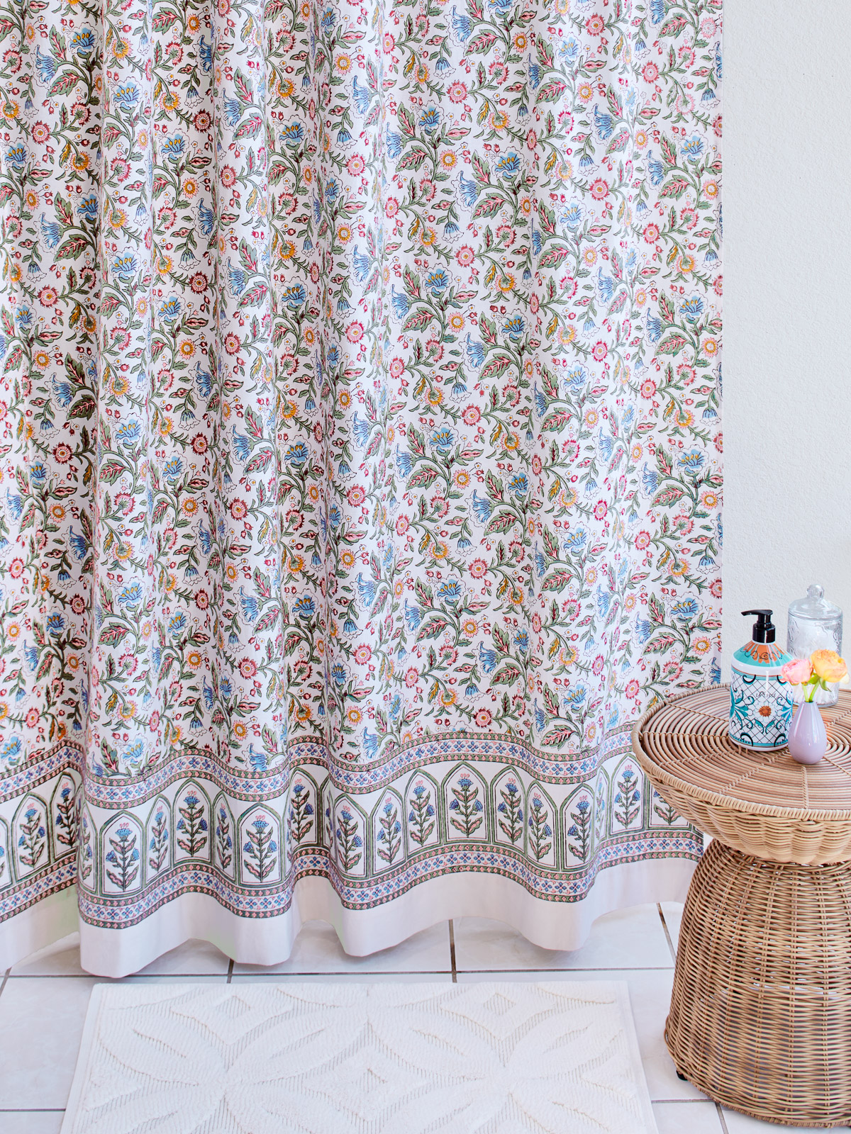 Enchanted - Ivory ~ Shower Curtain