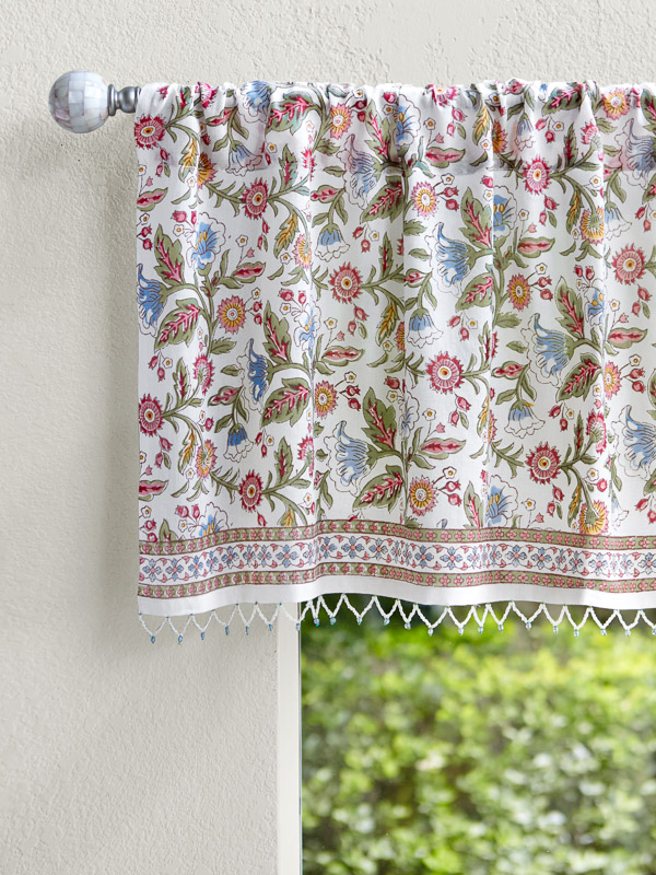 Enchanted - Ivory ~ Window Valance