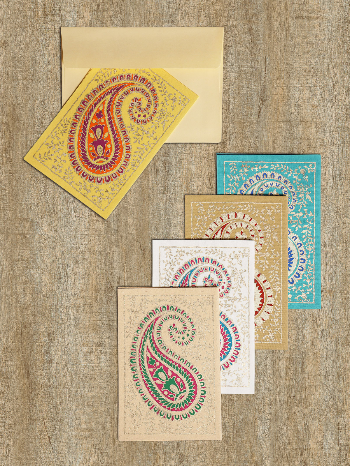 Nalanda ~ Blank Thank You Note Cards