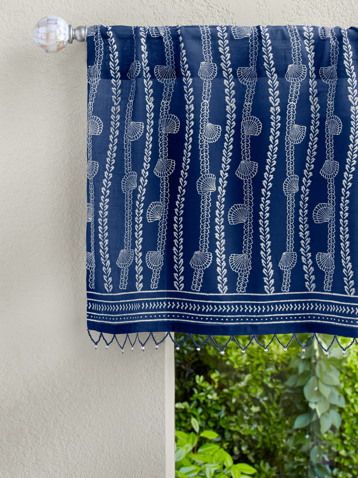 Pacific Blue - Kelp Forest ~ Window Valance