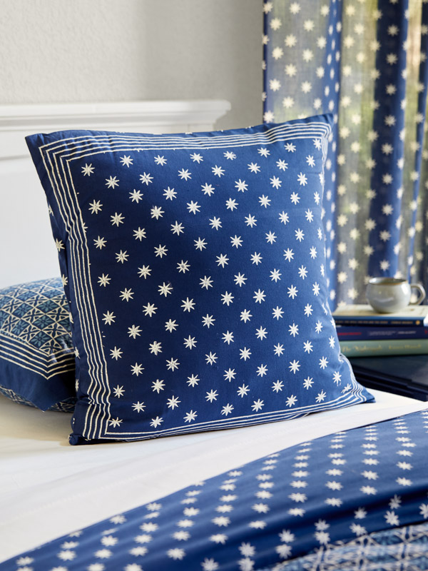Starry Nights (CP) ~ Exotic Batik Euro European Sham Cover