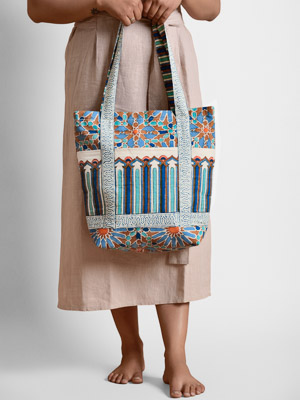 Mosaique Bleue Tote Bag