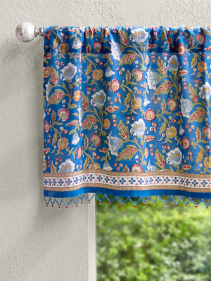 Enchanted - Blue ~ Window Valance