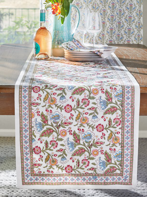 Enchanted - Ivory ~ Table Runner